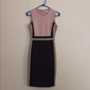 Calvin Klein fitted dress